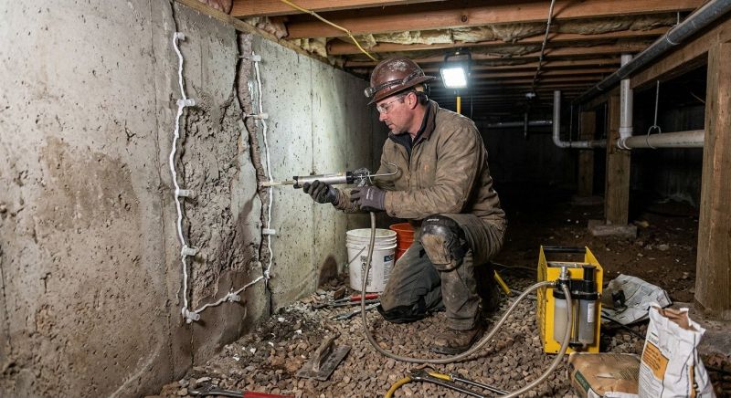 Basement Foundation Repair in Adams County, CO