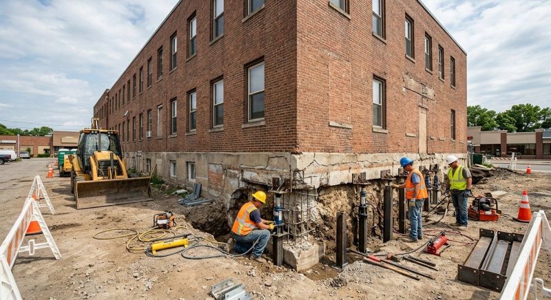 Commercial Foundation Repair in Lafayette, CO