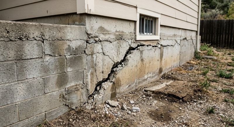 Cracked Foundation Repair in Erie, CO