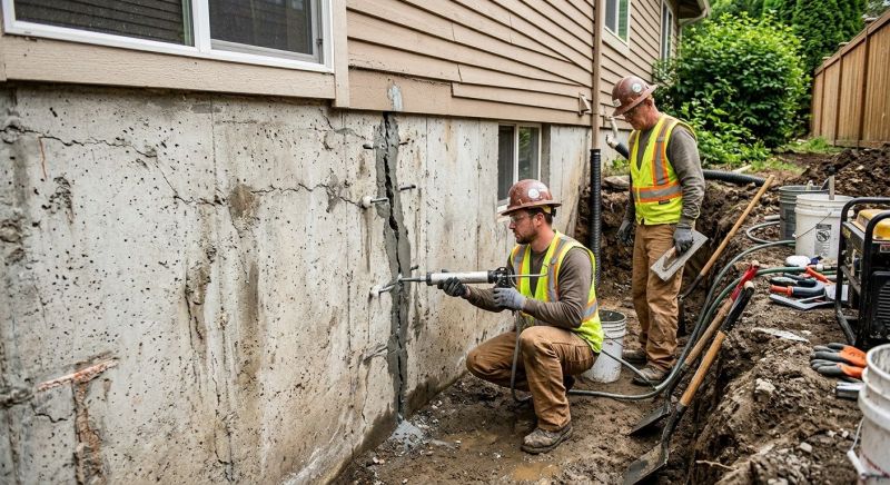 Cracked Foundation Repair in Longmont, CO
