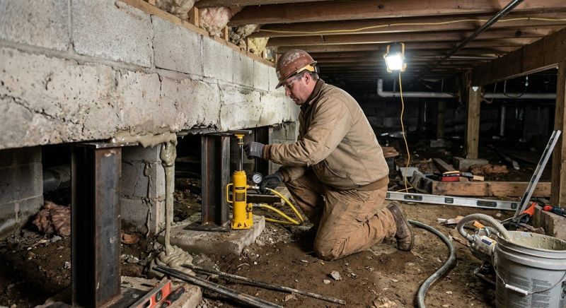 Crawl Space Leveling in Lafayette, CO