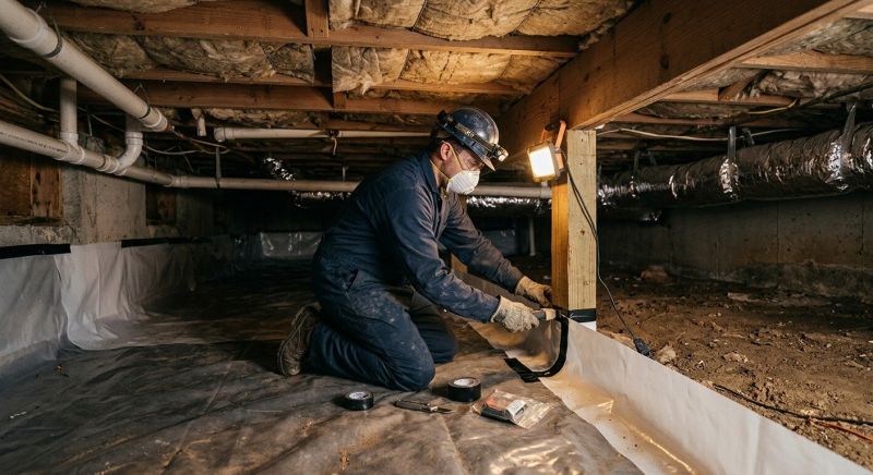 Crawl Space Leveling in Lafayette, CO