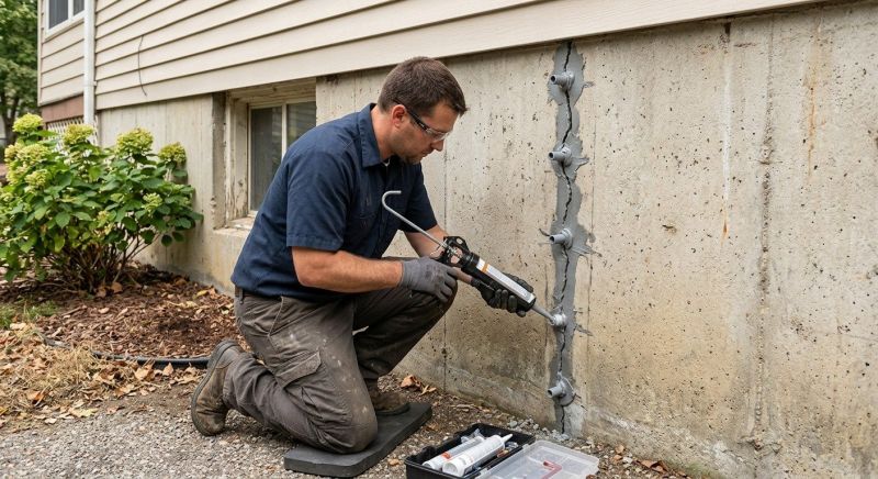 Foundation Crack Sealing in Lafayette, CO