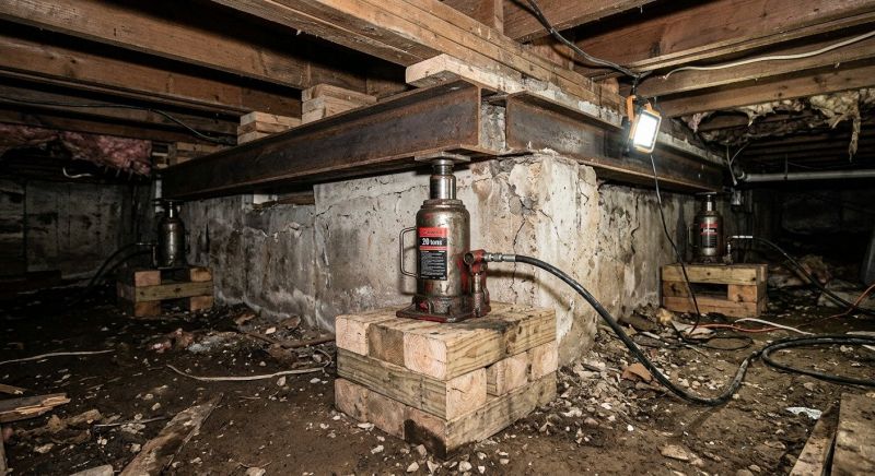 Foundation Jacking in Broomfield, CO