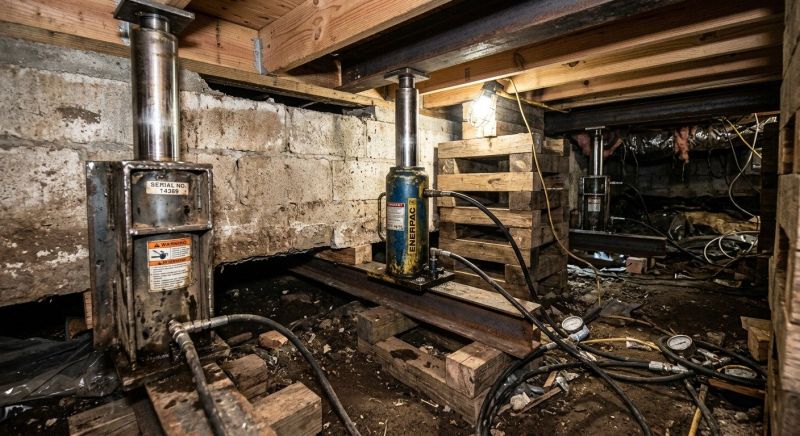 Foundation Jacking in Commerce City, CO