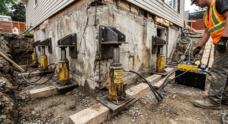 Foundation Jacking in Firestone, CO