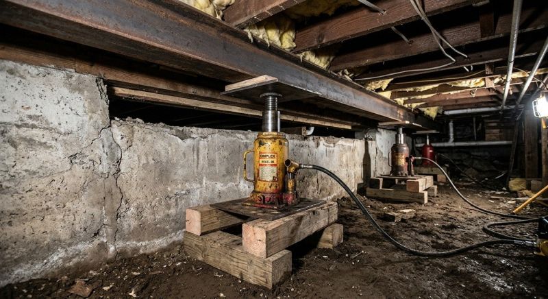 Foundation Jacking in Jamestown, CO