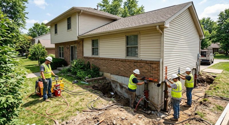 Foundation Jacking in Louisville, CO