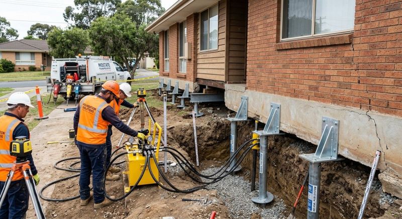 Foundation Jacking in Louisville, CO