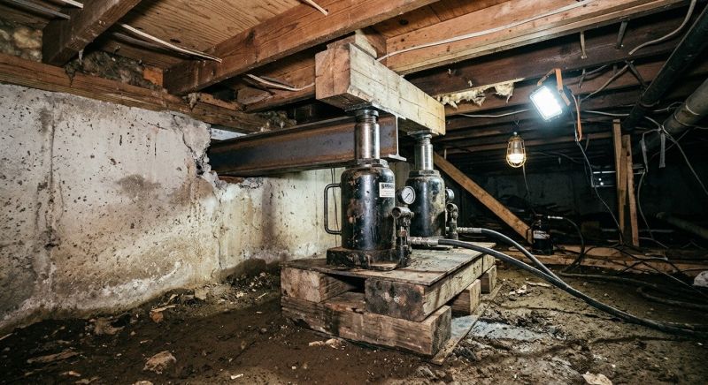 Foundation Jacking in Lyons, CO