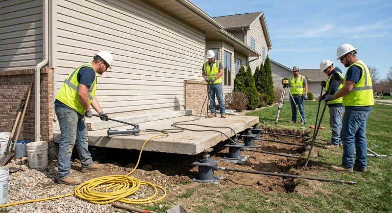 Foundation Lifting in Broomfield, CO