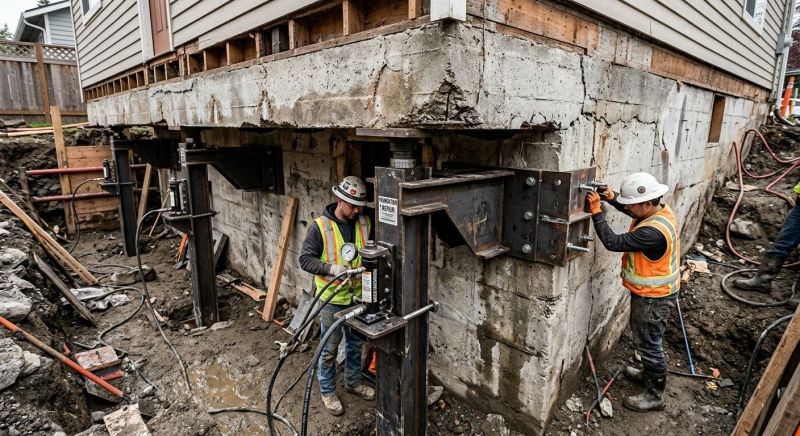 Foundation Lifting in Denver County, CO
