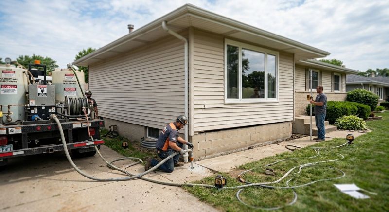 Foundation Lifting in Johnstown, CO