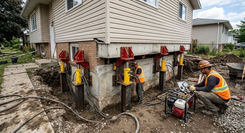 Foundation Lifting in Louisville, CO