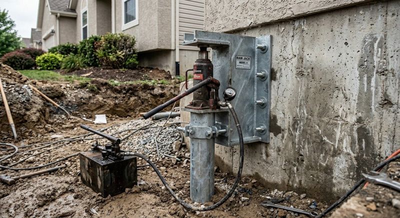 Foundation Pier Leveling in Lafayette, CO