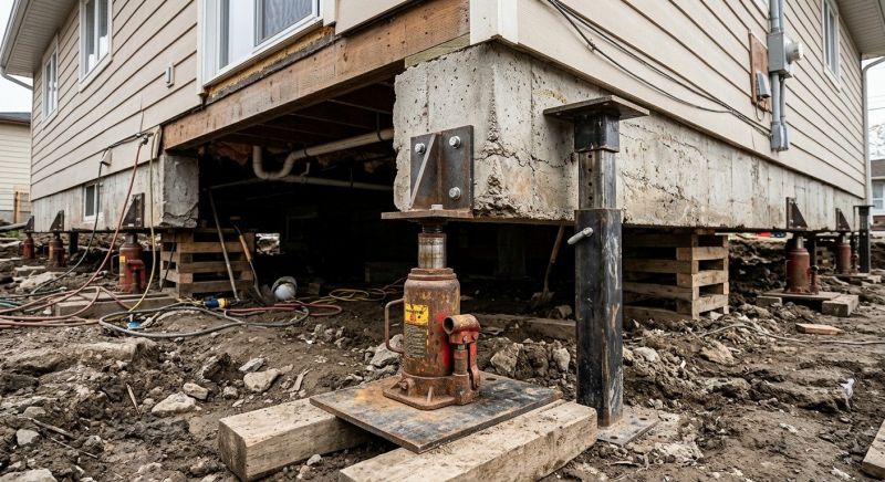 Foundation Raising in Nederland, CO