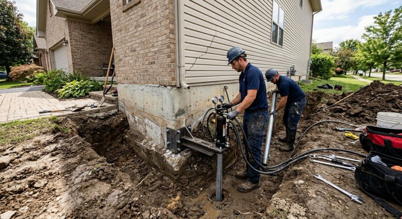 Foundation Settlement Repair in Lafayette, CO
