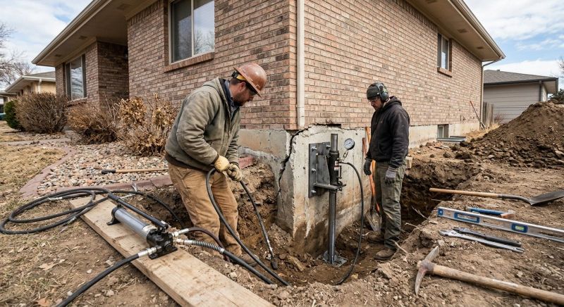 Foundation Stabilizing in Boulder, CO