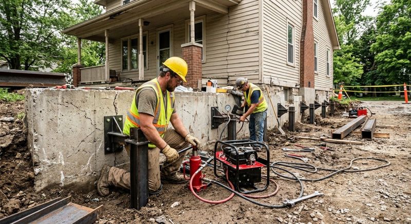 Foundation Stabilizing in Johnstown, CO
