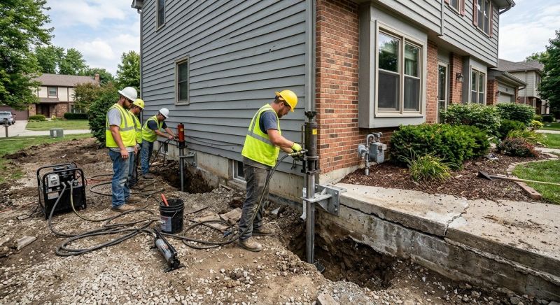 Foundation Stabilizing in Johnstown, CO