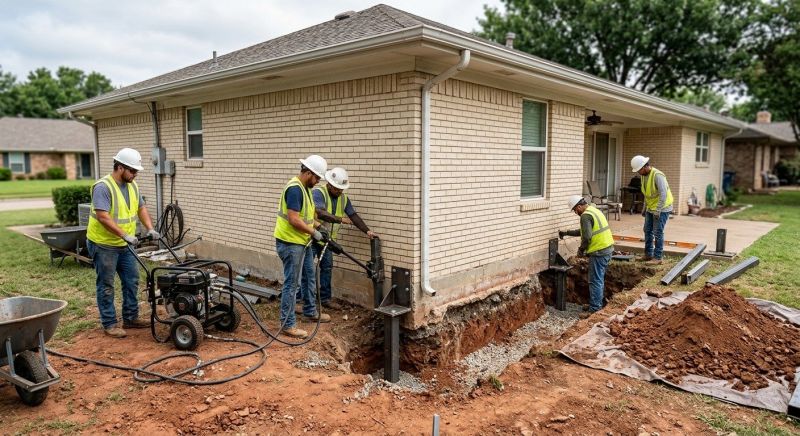 Foundation Stabilizing in Longmont, CO