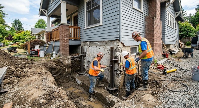 Foundation Stabilizing in Longmont, CO