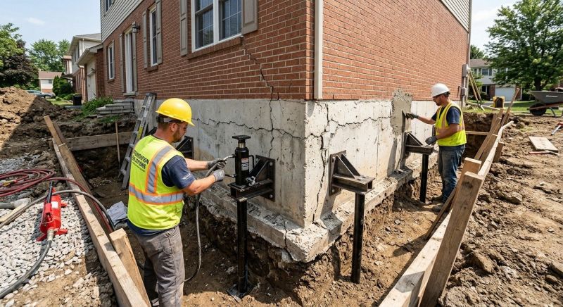 Foundation Structural Repair in Erie, CO