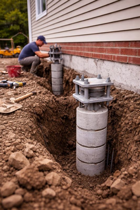 Helical Piers Installation in Lafayette, CO