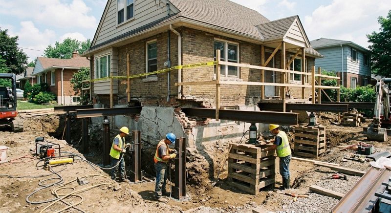 House Foundation Repair in Brighton, CO