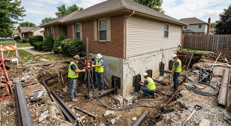 House Foundation Repair in Brighton, CO
