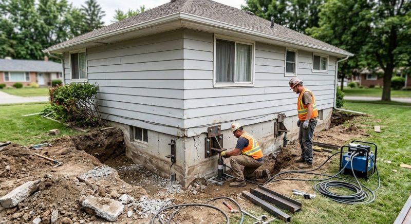 House Foundation Repair in Firestone, CO