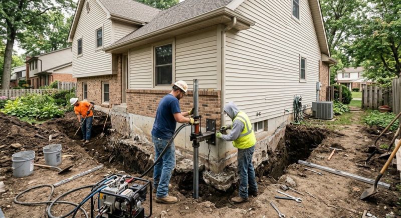 House Foundation Repair in Louisville, CO