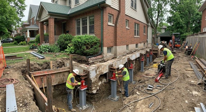 House Underpinning in Lafayette, CO