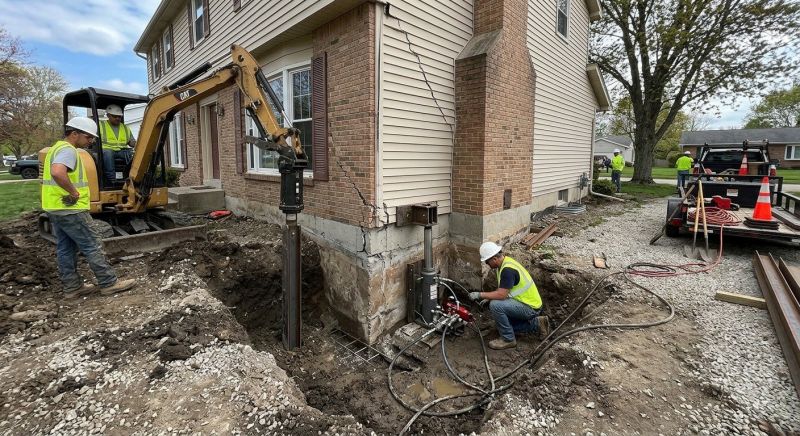 Sinking Foundation Repair in Adams County, CO