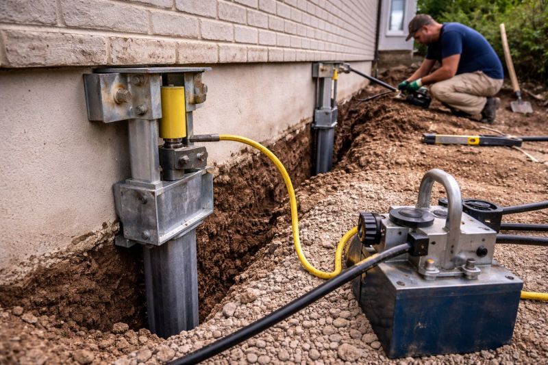 Sinking Foundation Repair in Berthoud, CO