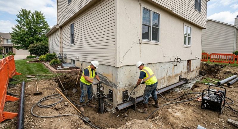 Sinking Foundation Repair in Black Hawk, CO