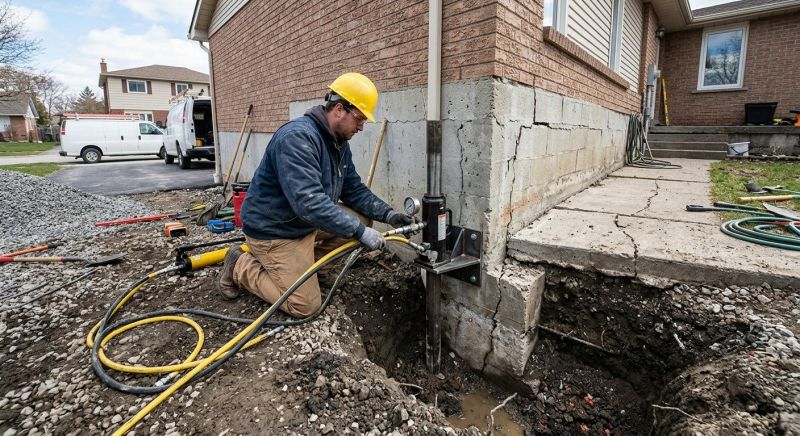 Sinking Foundation Repair in Boulder, CO