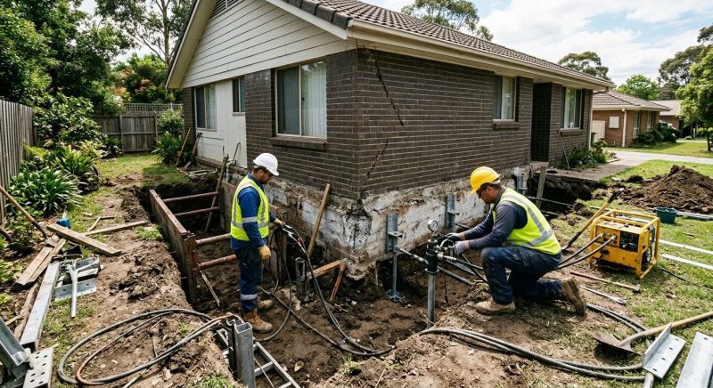 Sinking Foundation Repair in Golden, CO