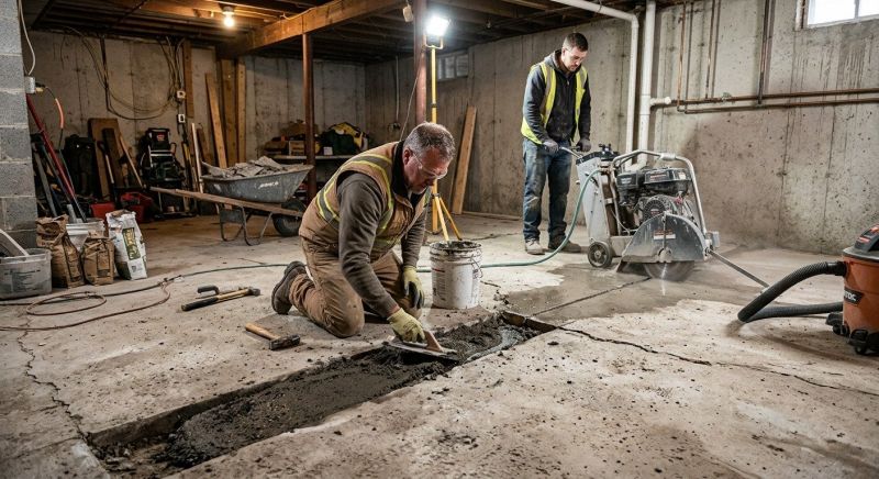 Slab Foundation Repair in Lafayette, CO