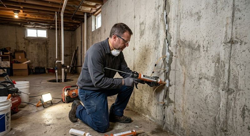 Structural Crack Repair in Lafayette, CO