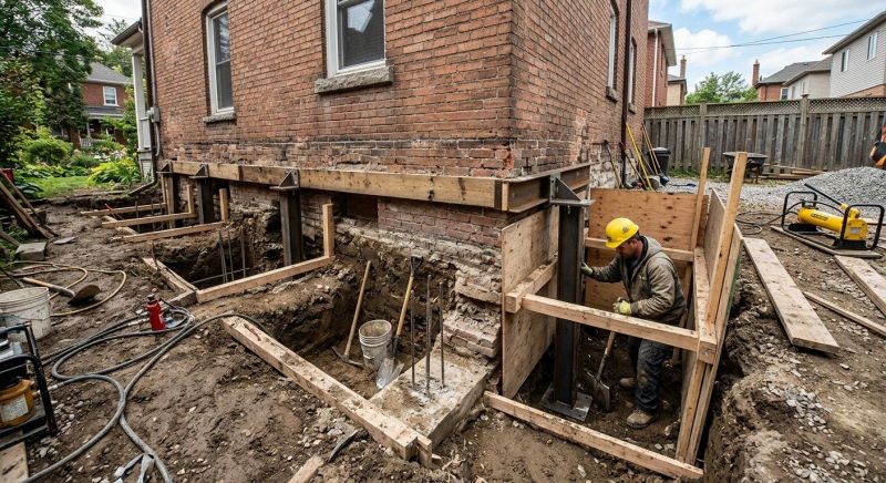 Structural Underpinning in Lafayette, CO